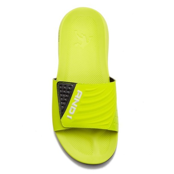 And1 Shoes And Mens Slide Sandal 12 Yellow Swish 2 Strap Adjustable Shoes Poshmark